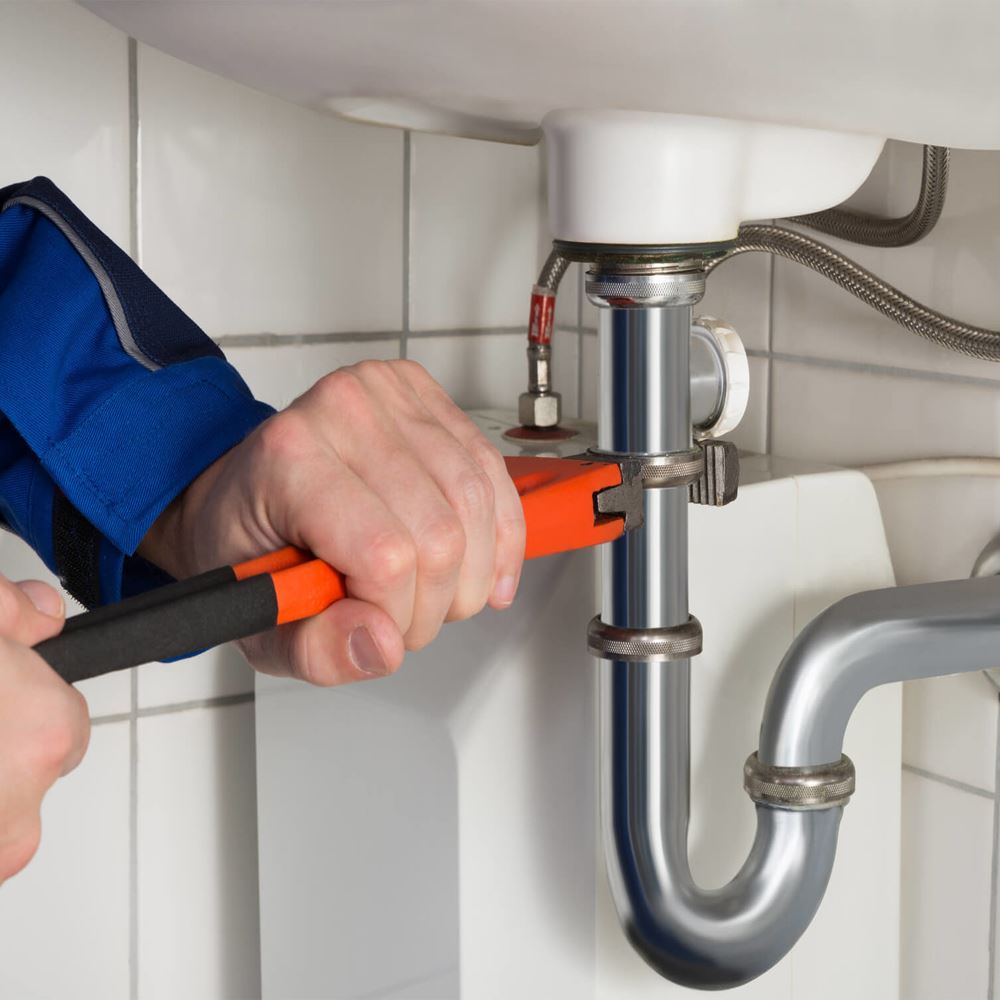 Toilet plumbing repair