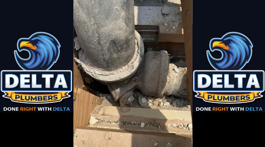 Damaged Sewer Line - Delta Plumbers