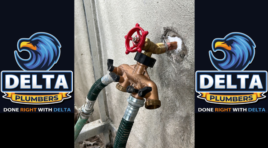 How to Fix a Leaking Hose Bib - Delta Plumbers
