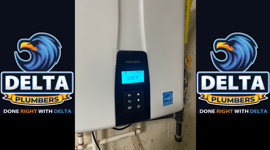 Tankless Water Heater - Delta Plumbers