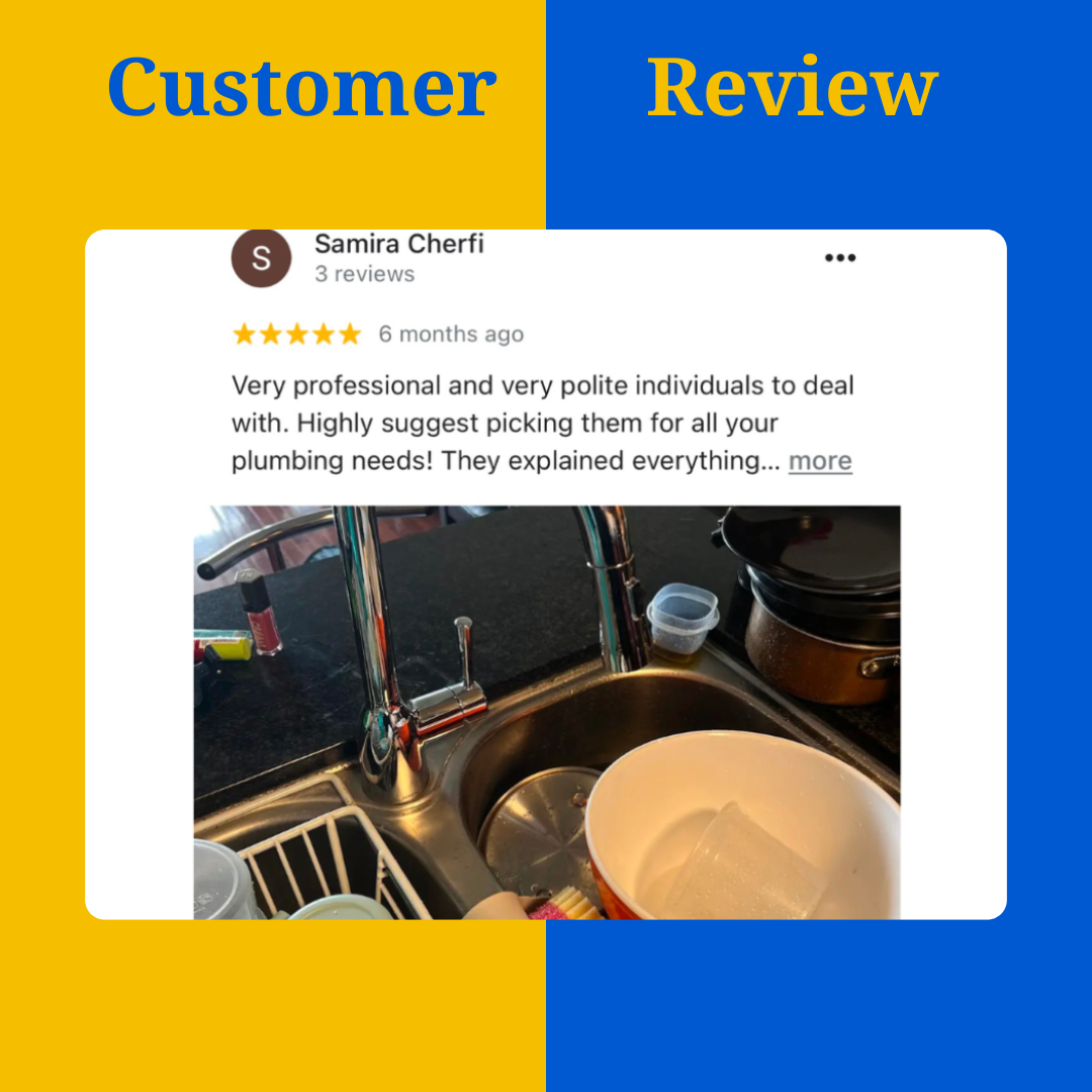 Customer Review 2 - Delta Plumbers