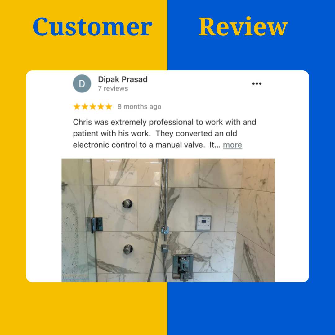 Customer Review 1 - Delta Plumbers