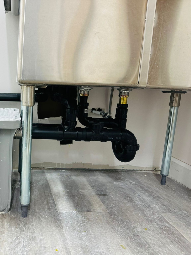 Commercial Sink Drain Installation in Smiths Falls - Delta Plumbers