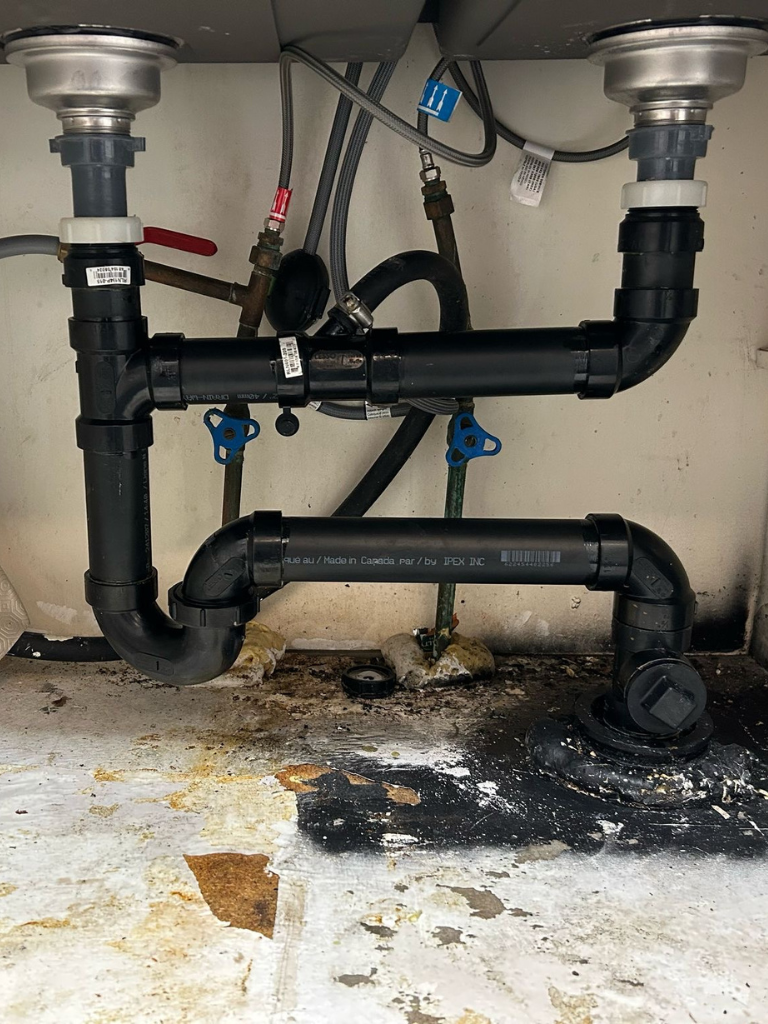 Old Kitchen Sink Drain Replacement Service Near Me in Arnprior - Delta Plumbers