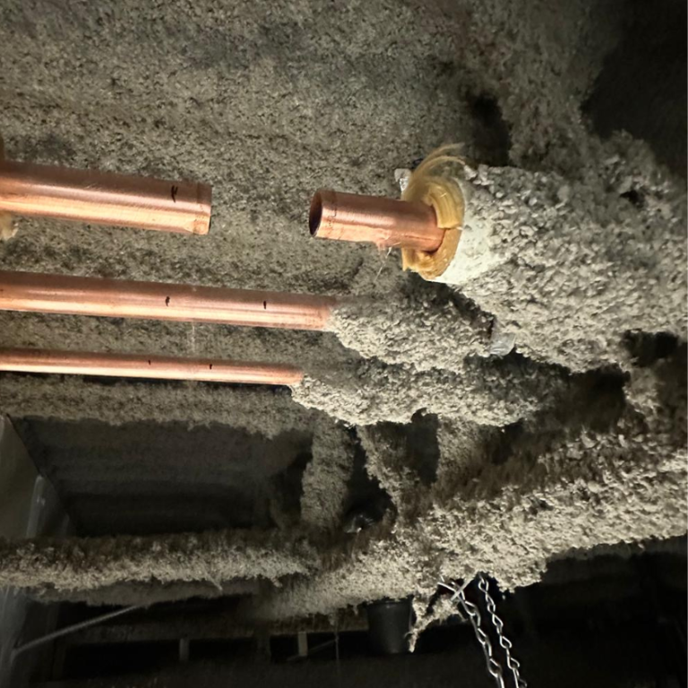 Frozen and Burst Pipe Repair Service In Almonte by Delta Plumbers.