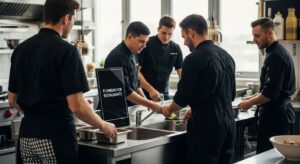 plumbing for restaurants kitchen